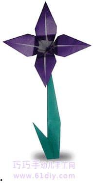 兰花折纸视频